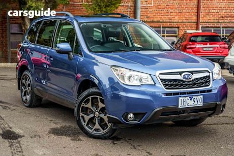Blue 2014 Subaru Forester Wagon 2.5I-S