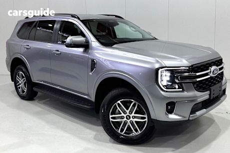Silver 2024 Ford Everest Wagon Trend (4Wd)