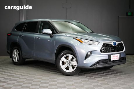 Blue 2024 Toyota Kluger Wagon Gx Hybrid Awd