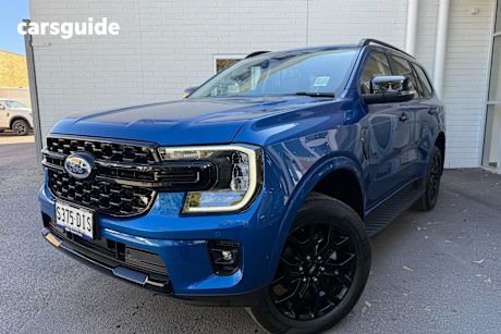 Blue 2025 Ford Everest Wagon Sport (Rwd)