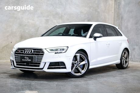 White 2017 Audi S3 Hatchback Sportback 2.0 Tfsi S Tronic