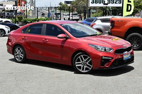 Red 2019 Kia Cerato Sedan Sport+ Safety Pack
