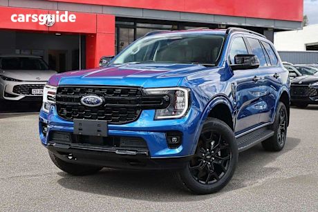 Blue 2025 Ford Everest Wagon Sport (Rwd)