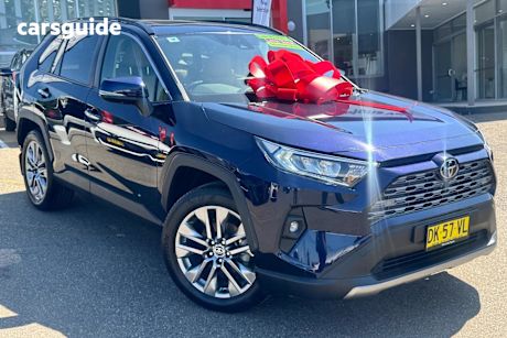 Blue 2024 Toyota RAV4 Wagon Cruiser (2Wd)