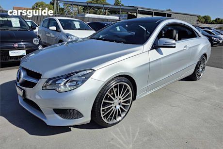 Silver 2016 Mercedes-Benz E200 Coupe