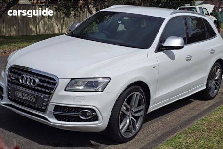 White 2015 Audi SQ5 Wagon 3.0 Tdi Quattro