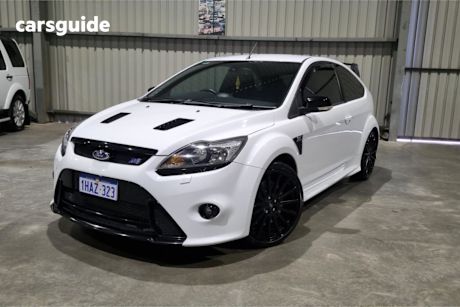 White 2010 Ford Focus Hatchback Rs