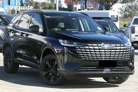 Black 2025 GWM Haval H6 Wagon Ultra Hybrid