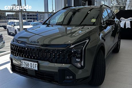 Green 2025 Kia Sportage Wagon Sx+ (Fwd)