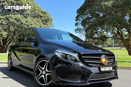 Black 2015 Mercedes-Benz B250 Hatchback 4Matic