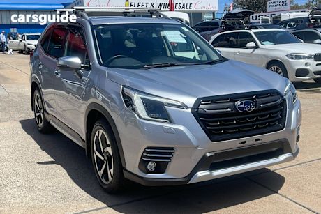 Silver 2022 Subaru Forester Wagon Hybrid S (Awd)