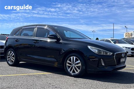 Black 2018 Hyundai I30 Hatchback Active