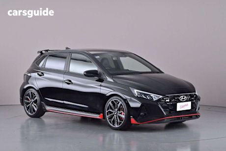 Black 2021 Hyundai I20 Hatchback N