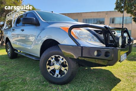 Grey 2015 Mazda BT-50 Dual Cab Utility Xt (4X4)