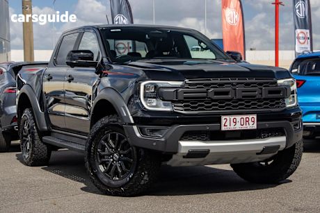 Black 2024 Ford Ranger Double Cab Pick Up Raptor 3.0 (4X4)