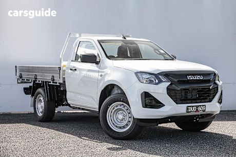White 2025 Isuzu D-MAX Cab Chassis Sx (4X2) High-Ride