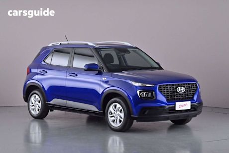 Blue 2023 Hyundai Venue Wagon