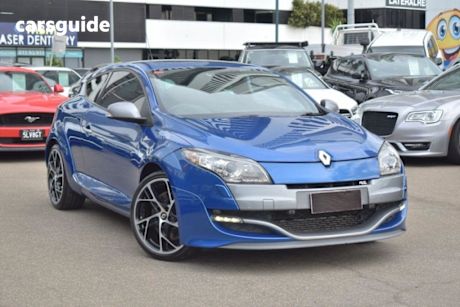 Blue 2012 Renault Megane Coupe Rs 250 Monaco Gp
