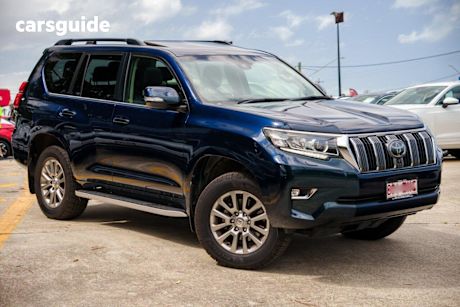 Blue 2020 Toyota Landcruiser Prado Wagon Kakadu