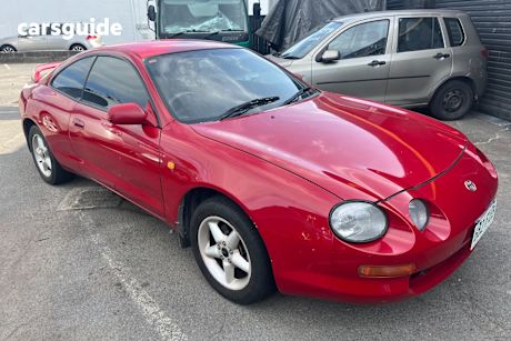 Red 1994 Toyota Celica Liftback Sx