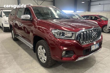 Red 2021 LDV T60 Double Cab Utility Luxe (4X4)