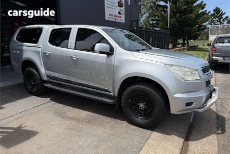 Silver 2012 Holden Colorado Crew Cab Pickup Lx (4X4)