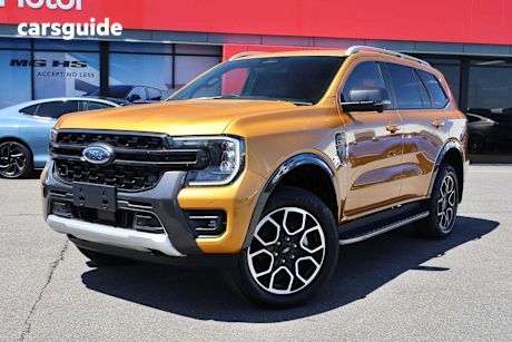 Yellow 2025 Ford Everest Wagon Wildtrak (4Wd)