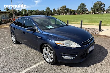 Blue 2011 Ford Mondeo Hatchback Zetec Tdci