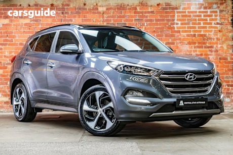 Grey 2016 Hyundai Tucson Wagon Highlander (Awd)