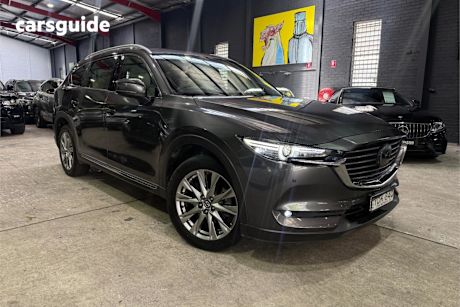 Grey 2018 Mazda CX-8 Wagon Asaki (Awd)