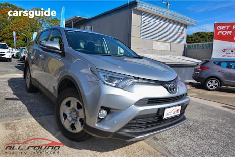 Silver 2017 Toyota RAV4 SUV GX