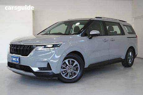 Silver 2021 Kia Carnival Wagon S