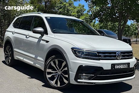 White 2019 Volkswagen Tiguan Wagon Allspace 162 Tsi Highline