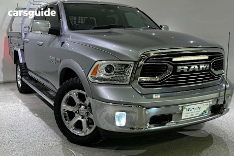 Silver 2020 Ram 1500 Crew Cab Utility Laramie (4X4)