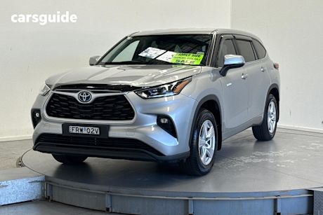 Silver 2024 Toyota Kluger Wagon Gx Hybrid Awd