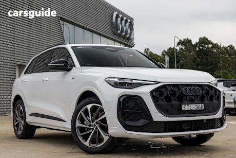 White 2025 Audi Q5 Wagon 45 Tfsi Quattro Sport Mhev