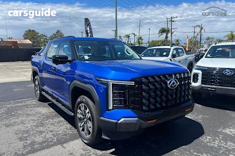 Blue 2025 LDV Terron 9 Double Cab Pick Up Evolve
