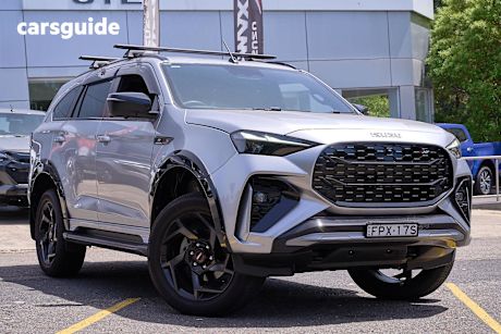 Silver 2025 Isuzu MU-X Wagon X-Terrain (4X4)