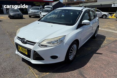 White 2012 Ford Focus Hatchback Ambiente
