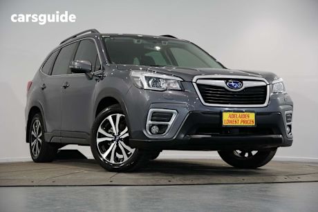 Grey 2019 Subaru Forester Wagon 2.5I Premium (Awd)