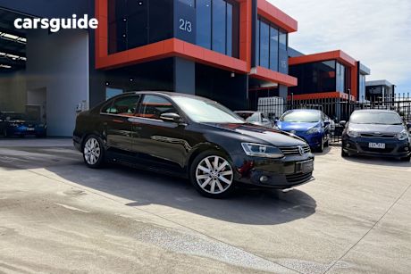 Black 2012 Volkswagen Jetta Sedan 118 Tsi Comfortline