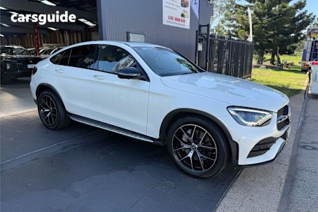 White 2020 Mercedes-Benz GLC300 Coupe 4Matic
