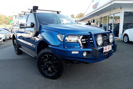 Blue 2020 Ford Ranger Double Cab Pick Up Xlt 3.2 (4X4)