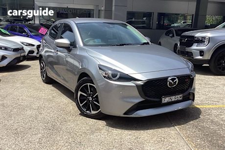 Grey 2024 Mazda 2 Hatchback G15 Gt