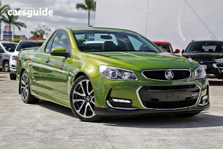 Green 2015 Holden UTE Utility Ss-V