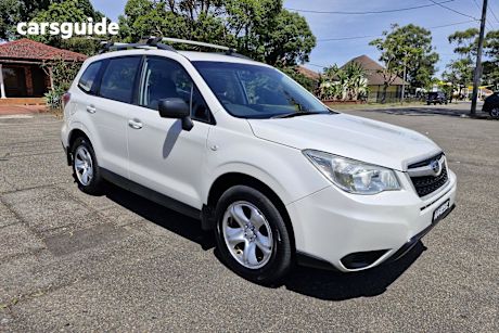 White 2014 Subaru Forester Wagon 2.5I
