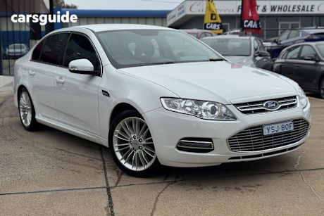 White 2013 Ford Falcon Sedan G6 Ecoboost