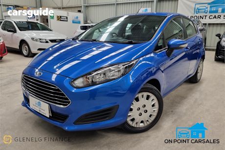 Blue 2015 Ford Fiesta Hatchback Ambiente