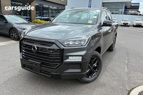 Grey 2025 Kgm Musso Crew Cab Pickup Ultimate