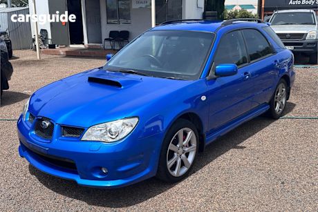 Blue 2006 Subaru Impreza Hatchback Wrx (Awd)